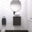 Meuble-lavabo simple 16 po avec plateau en résine Febres-2030761490