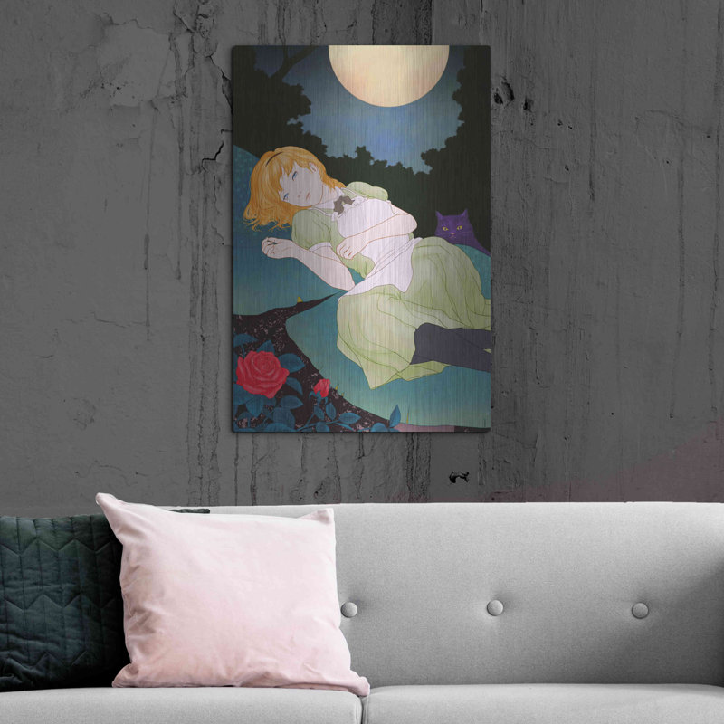 " Moonlight " by Sai Tamiya, 36" H x 24" W