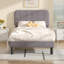 Saihan Upholstered Bed-844627277