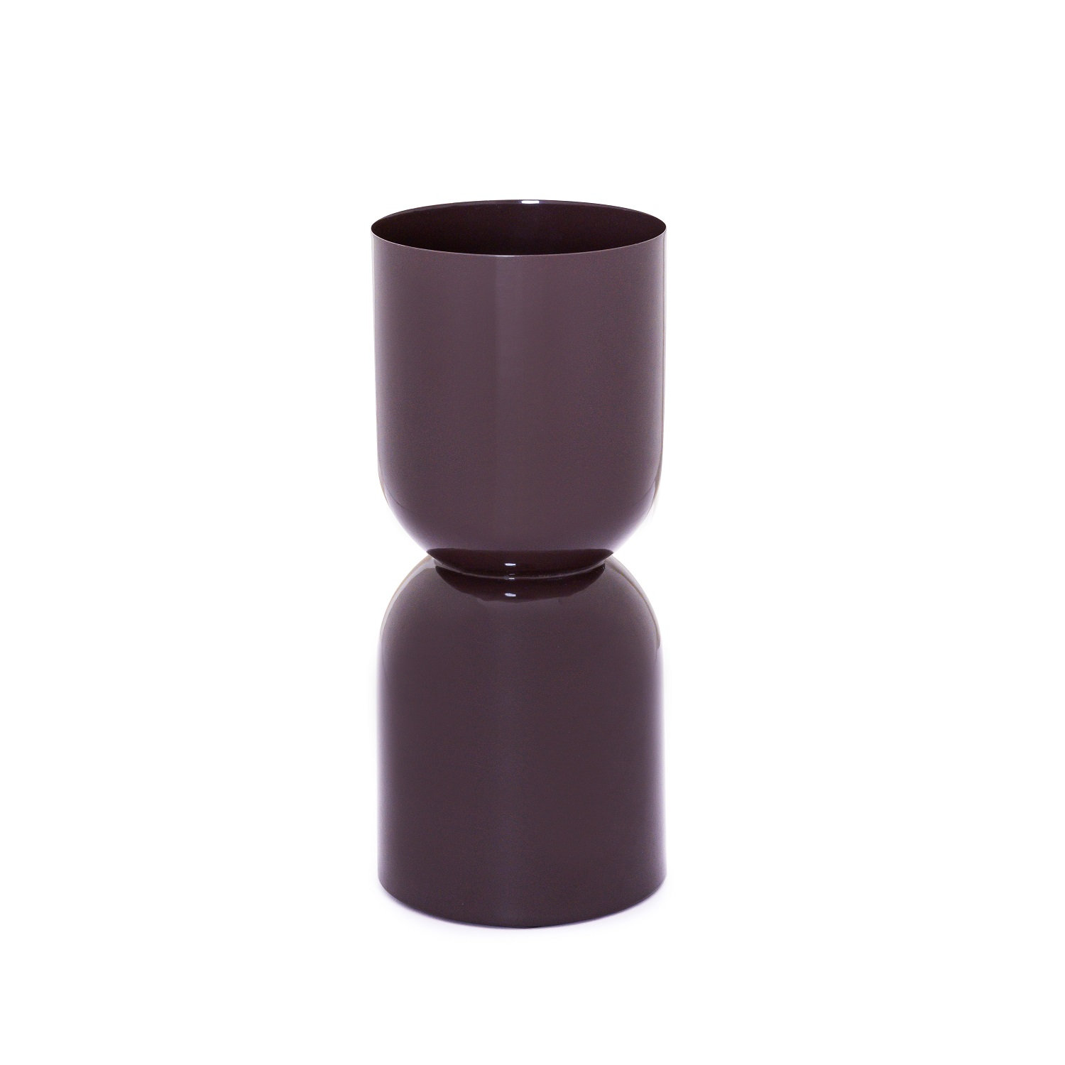 Paulding Iron Table Vase, Brown
