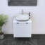 Ensemble de meuble-lavabo simple 23,6 po avec dessus Lissia-1357835661-1357835662