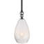 Luminaire suspendu 1 lumière Ombre - Finition noire-1455927290