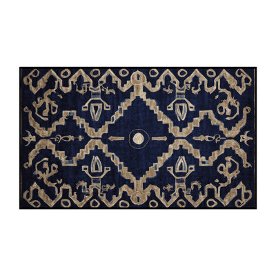 Tapis gris lavable à la machine