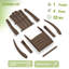 Chaises berçantes en PEHD Adirondack-978269356