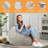 Bean Bag Chairs With Cover, Living Room Furniture Sofa, Round Fluffy Couch For Bedroom College Dorm-1490296175-1490296174