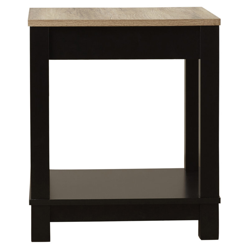 Aaron End Table, Black