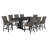 Mccarter Extendable Trestle Dining Set-408759817-510230942