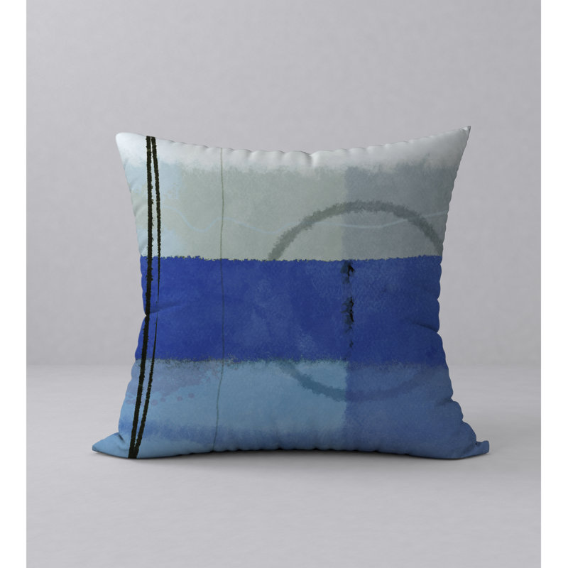 Housse et insert de coussin carré Munchy Fantastic, 18 po x 18 po