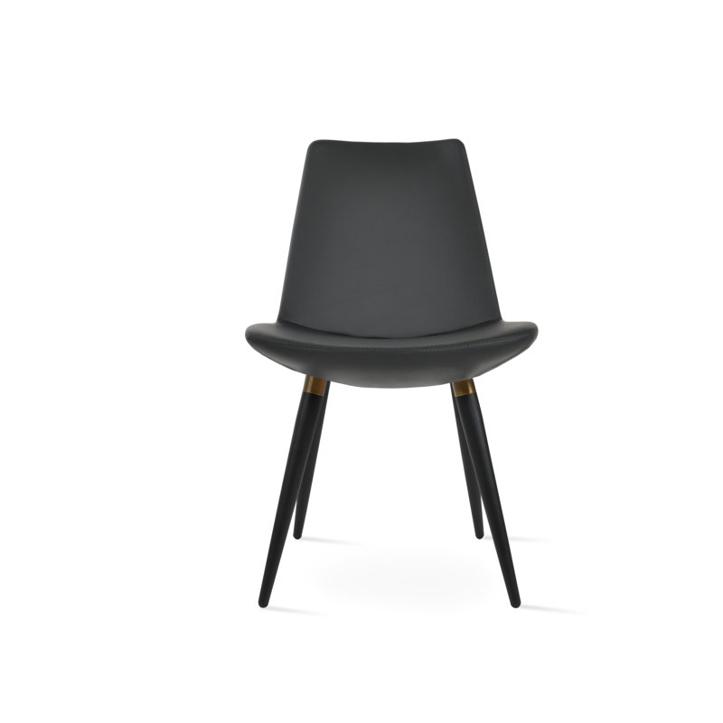 Chaise Eiffel, Noir, Noir / Laiton