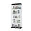 Vitrine en verre avec porte double 5 tablettes-122642890-122642891