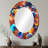 Sauli Mystical Marbles III - Abstract Shapes Decorative Wall Mirror, Modern Mirror, Printed Metal Art-1451767413-1451767418