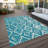 Cederick Washable Geometric Indoor / Outdoor Rug-109576000