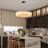 Monzerrad 31" 10 - Light 2 - Tier Alabaster Dining Room Gold Chandelier Pendant Lights(Bulbs Included)