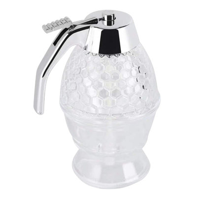 Water Bottle 1PCS Syrup And Juice Dispenser Honey Syrup Dispenser Honey Pot Pulp Juice Dispenser Honey Pot Press Honey Seasoning Bottle Easy Honey Dispenser Kettle