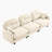 Three - Seater Modular Sectional Couch With Soft Upholstery, Tufted Backrest, Ergonomic Design And High - Quality Base For Living Rooms And Bedrooms-396143701