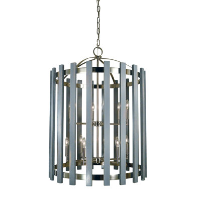 Markleeville 12 - Light Drum Chandelier