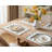 Boho Placemats Set for Dining Table