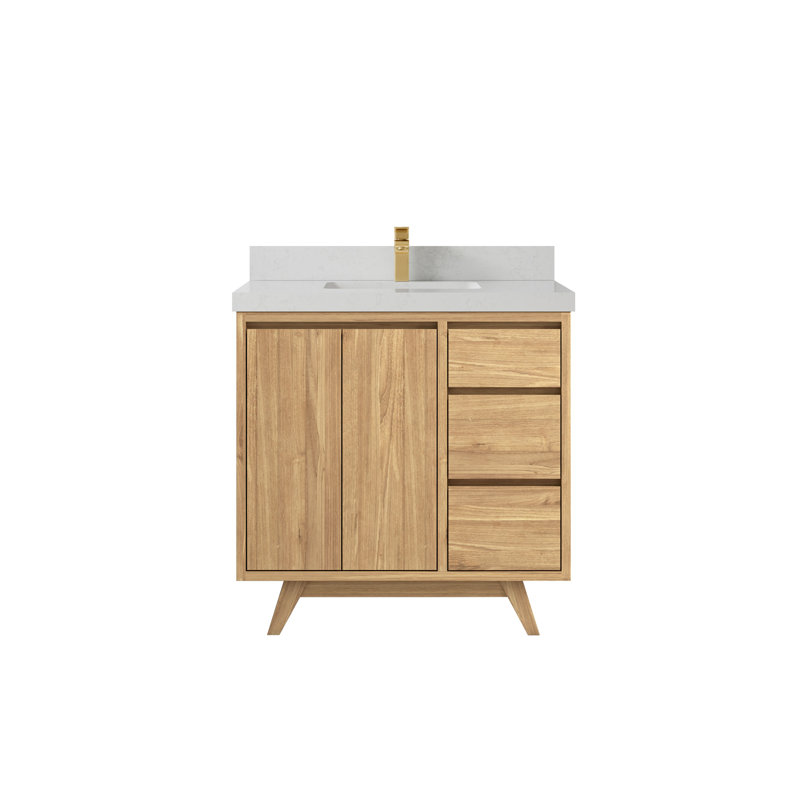 Ensemble de meuble-lavabo simple 36 po Bryars, Carrara