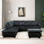 Canapé modulaire en velours 97 po-90409130