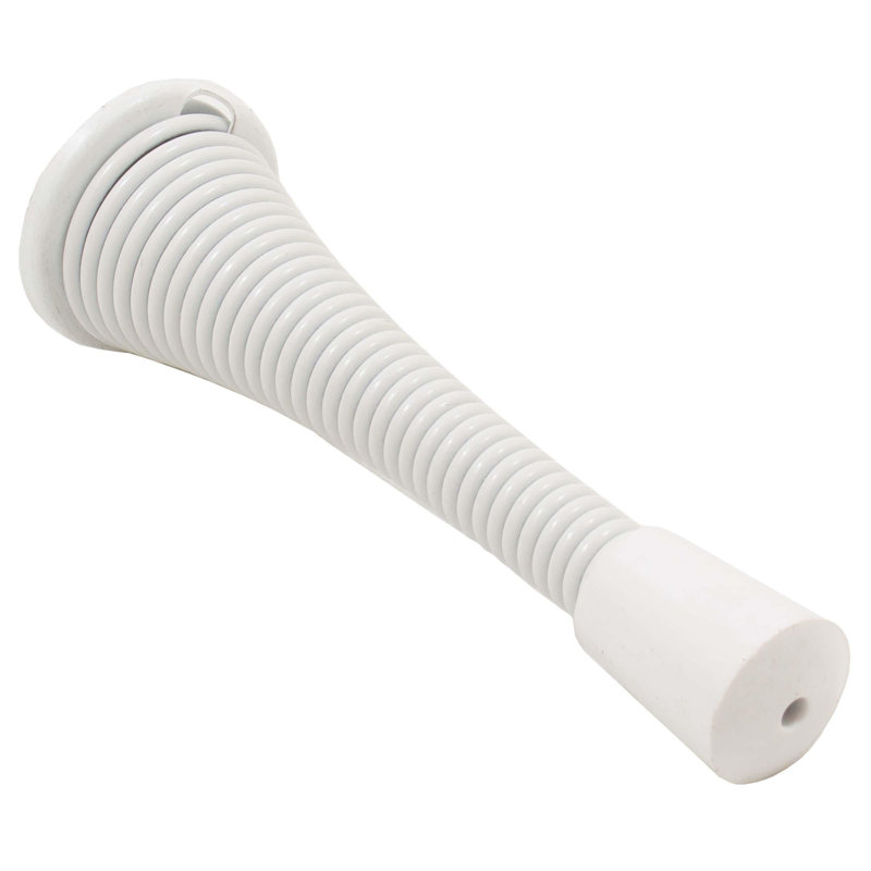 Butoir de porte en acier, Blanc