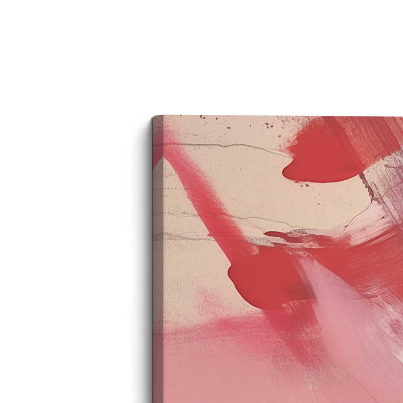 Rosy Rhapsody v2, grande impression sur toile, H 48 po x l 48 po