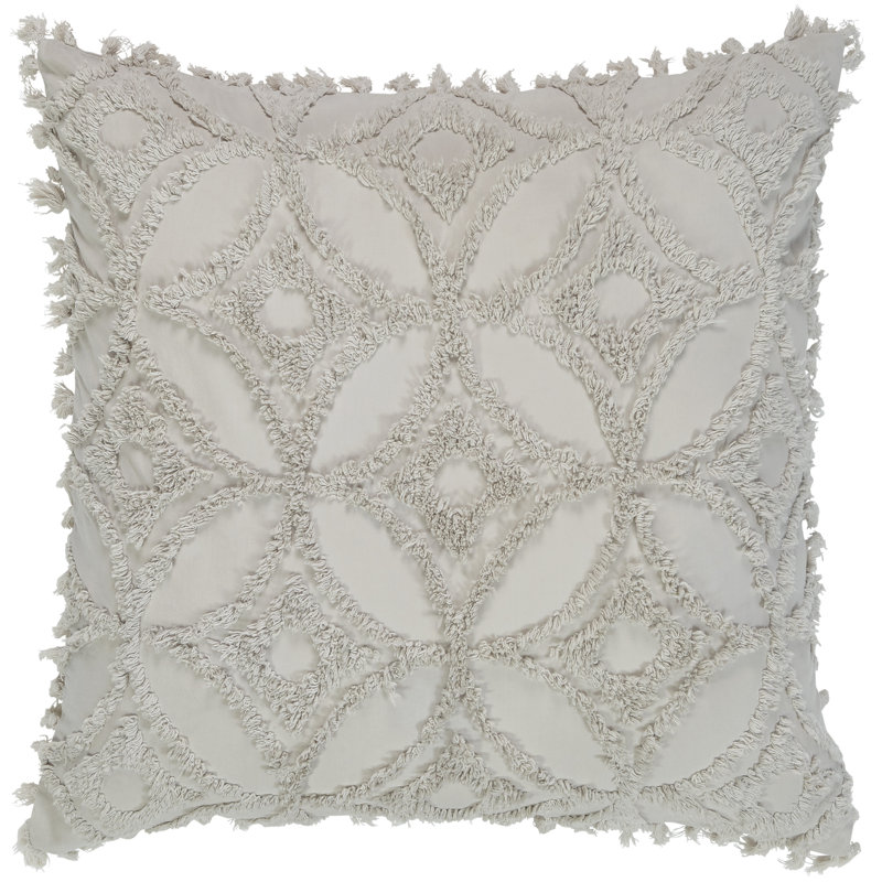 Lequire Cotton Pillow Sham, Euro, Natural