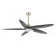 Chanille 5-Blade Solid Wood Ceiling Fan with LED Light and Remote Control