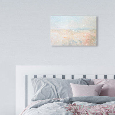 Tidal Borderland II Canvas Abstract Print by Oliver Gal, Black Frame, 15 x 10