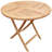 2 - Person Teak Wood Patio Dining Set with Round Table