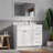 Disar Single Bathroom Vanity with Quartz Top-122120491-122120494