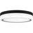 Gasper Integrated LED Matte Black Flush Mount