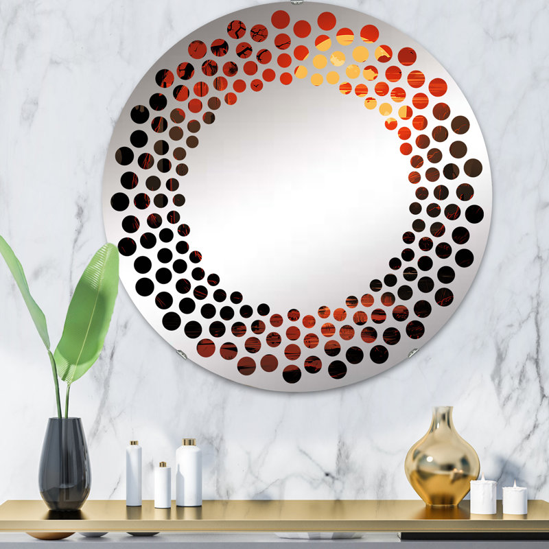 Deric Circle Mirror, 31.4" x 31.4"