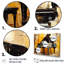 «Black and Yellow Piano Jazzed Keys III», reproduction sur toile-97044706-97044717