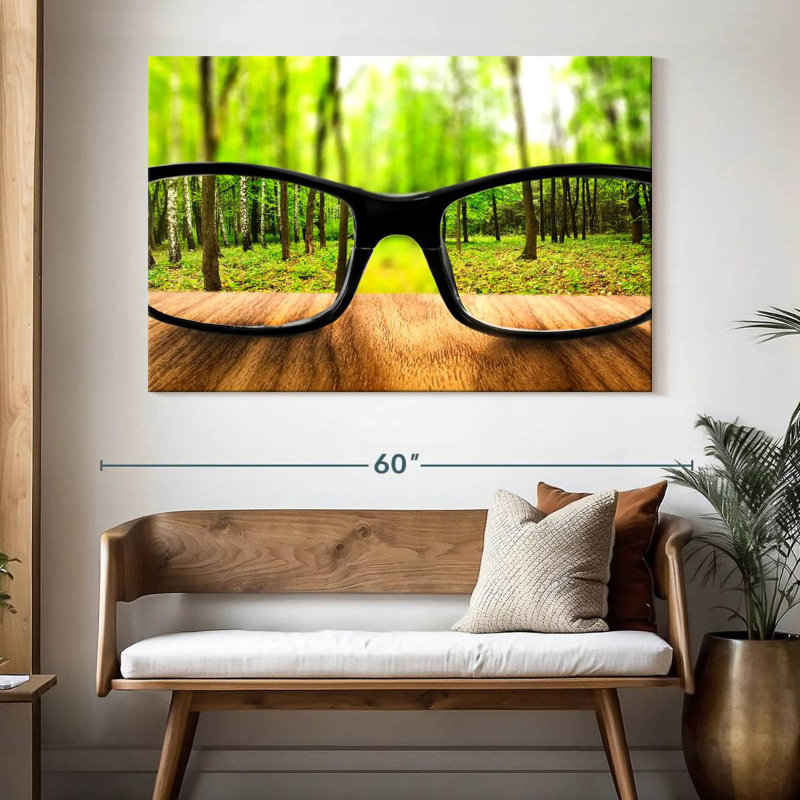 Alcaraz Forest Vision, 34" H x 51" W