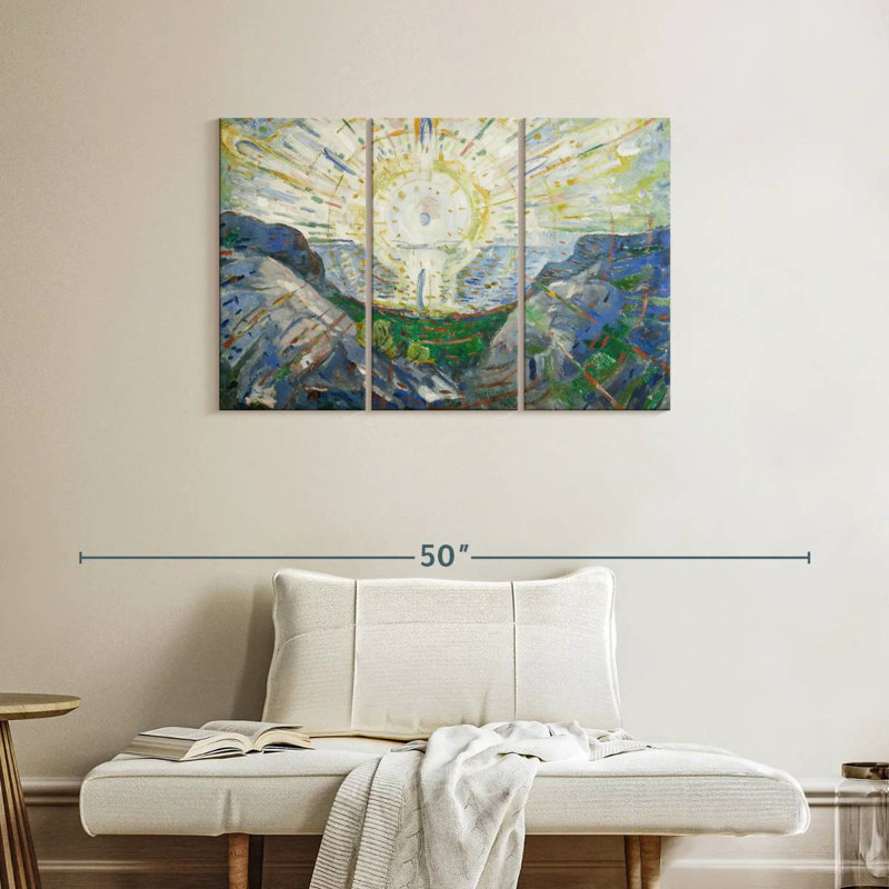 Avery le soleil 1912, H 24 po x l 38 po