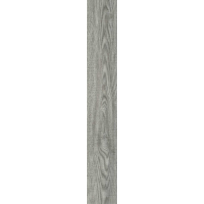Revêtement de sol en vinyle de luxe gris chêne fossile 9 x 48 x 7 mm 20 mil