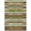 Tapis intérieur / extérieur vert en polyester tissé à la machine Cearah-109575611