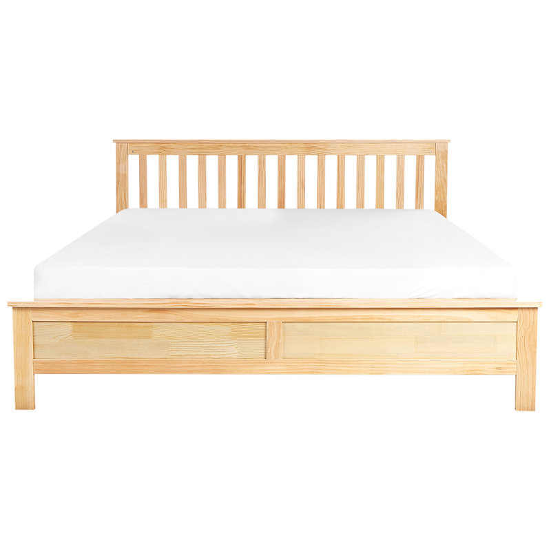 Futral Solid Wood Bed, Super King