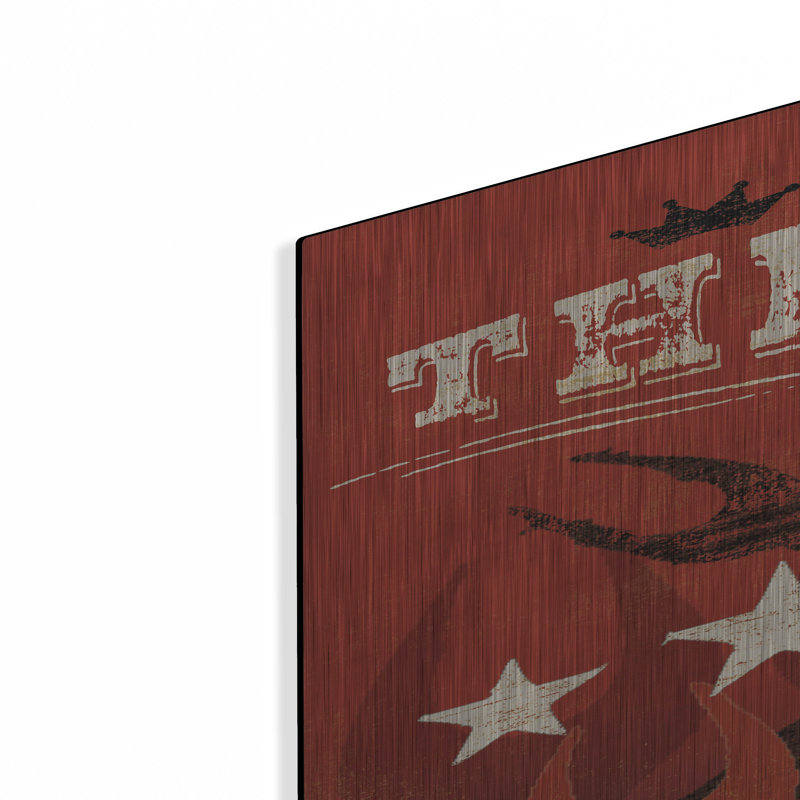 Art mural en métal luxueux «The King Of Bbq» par Pela Studio, H 36 po x l 24 po
