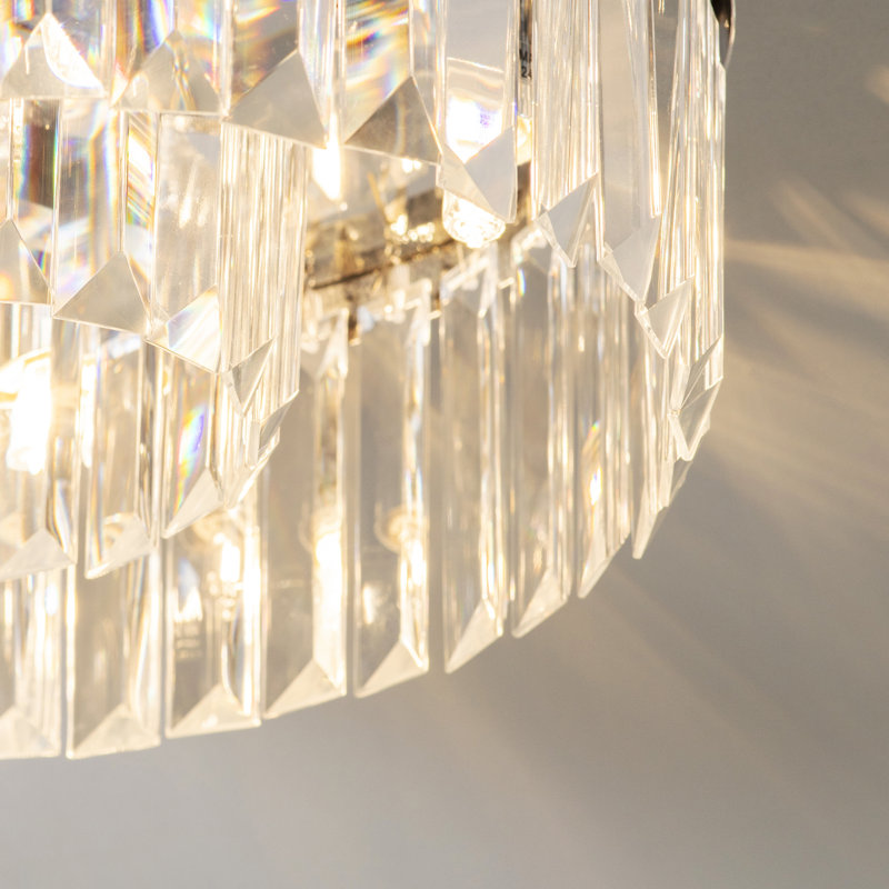 Shadow Glass Flush Mount