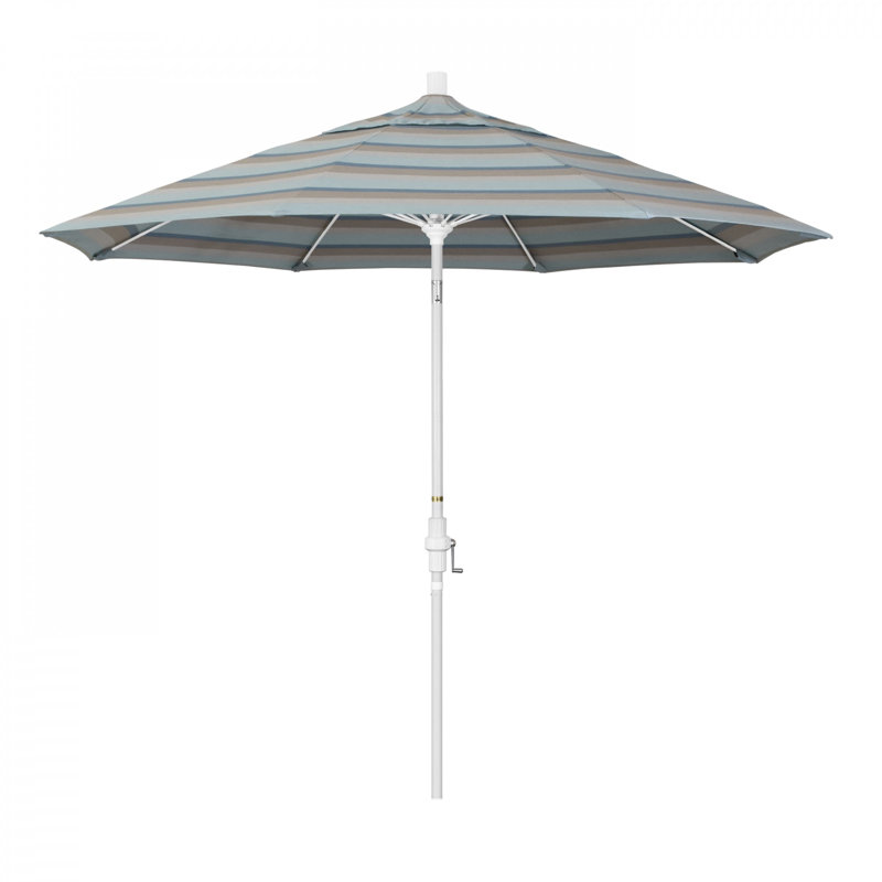 Parasol de marché 9 pi Maria, Sunbrella® brume Gateway, Blanc