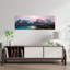 Pink Mountain Sunset by Allen SDCA - Wrapped Canvas Panoramic Print-1670976406