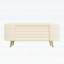 Banc rembourré avec rangement moderne et spacieux avec compartiment caché spacieux, parfait pour les chambres à coucher et les vestibules, beige-131685645-131685647