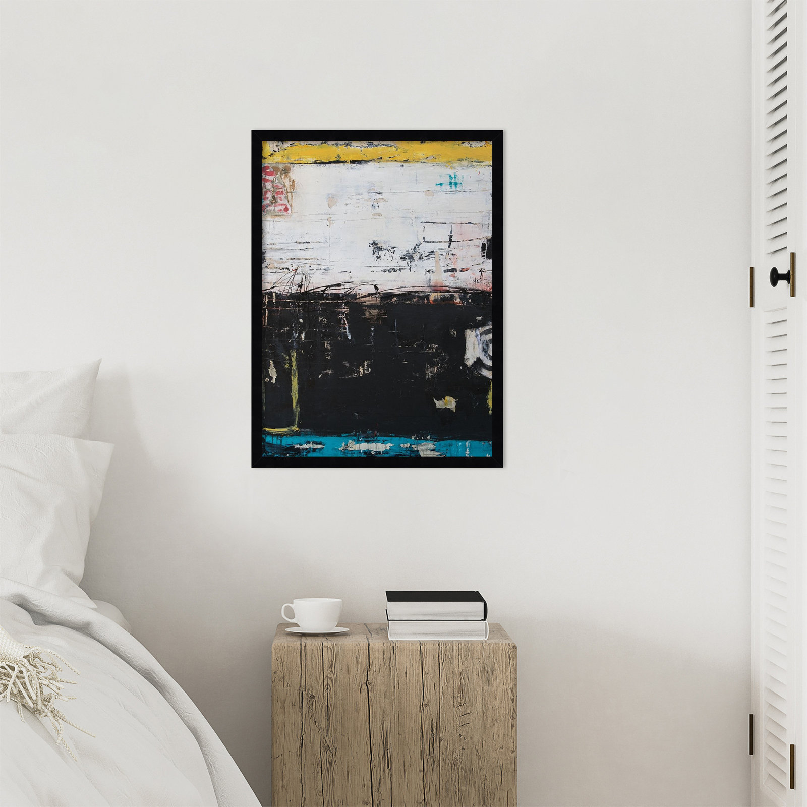 Down and Dirty Print by Erin Ashley, Black, 25" H x 19" W