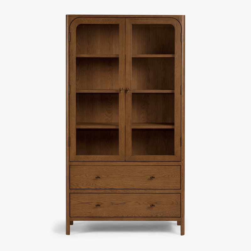 CALI DISPLAY CABINET, WALNUT