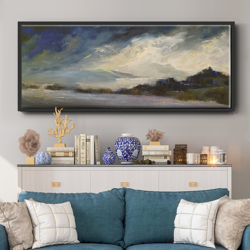 Seaside Sanctuary - toile encadrée, H 20 po x l 50 po