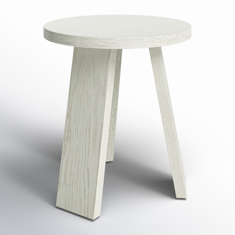 Table d'appoint Mattelynn, Blanc délavé