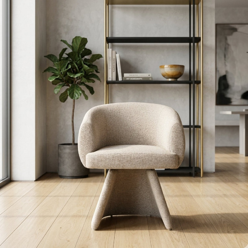 Chaise d'appoint Quiriro, Blanc