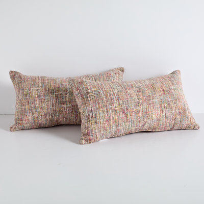 Textured Outdoor Throw Pillow