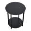 Table d'appoint ronde à 2 niveaux-66286019